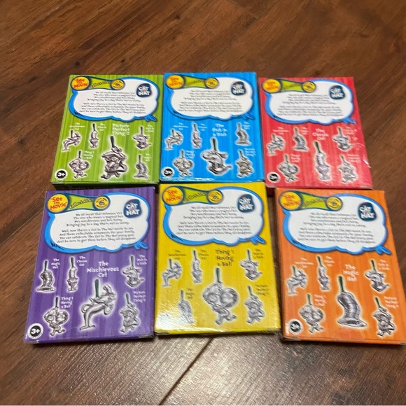 NIB Dr. Seuss Cat in the Hat Silver Plated Collectible Ornaments | 2003 - Picture 2 of 4